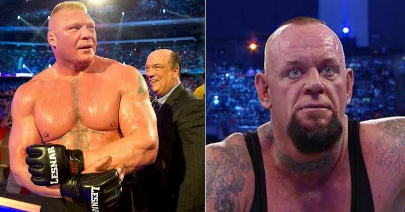 Brock Lesnar broke The Undertaker&#039;s streak at WrestleMania 30