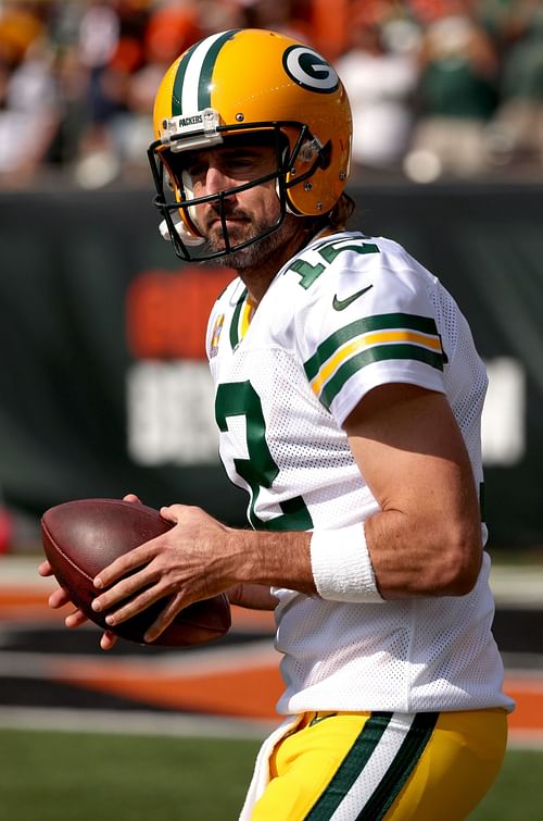 Green Bay Packers quarterback Aaron Rodgers