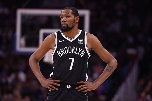 Kevin Durant with the Brooklyn Nets