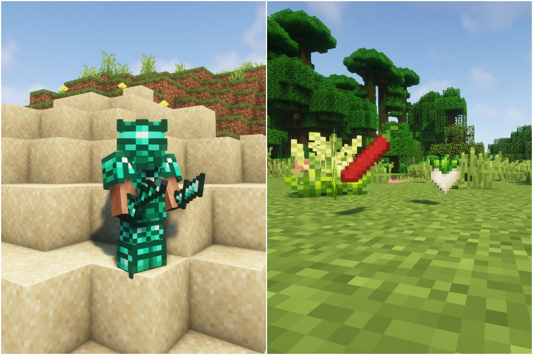 Best mods for new items (Image via Minecraft)