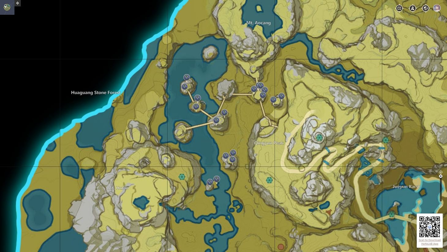 All Violetgrass locations in Genshin Impact