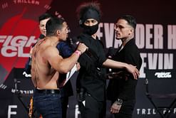 "I've never seen him so ready" - Violence erupts between Teofimo Lopez and George Kambosos' camps ahead of Saturday's lightweight title fight