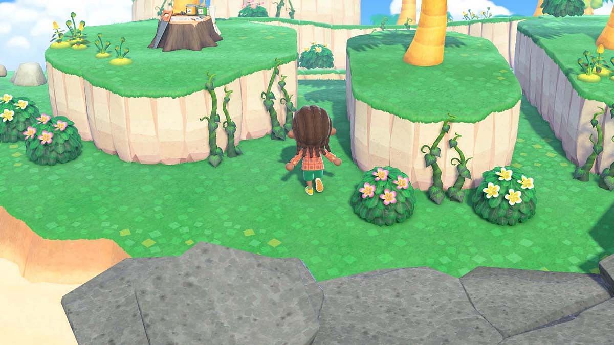 Vines will replace ladders in the game (Image via Nintendo)