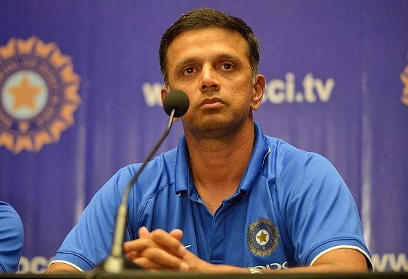 India&#039;s new head coach - Rahul Dravid.