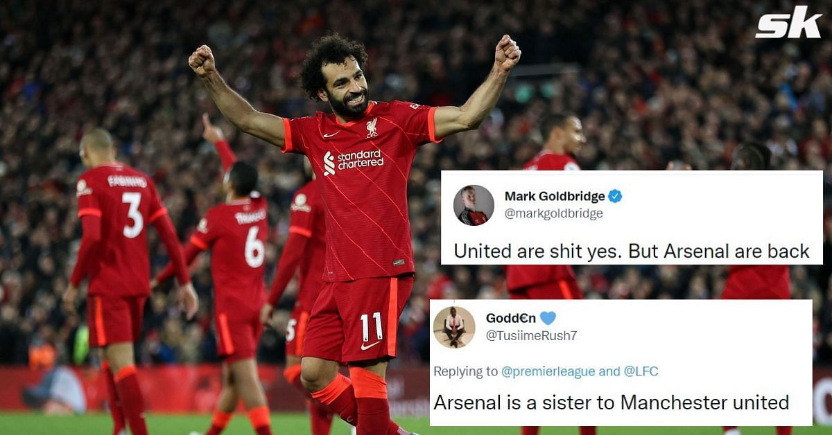 Twitter exploded following Liverpool&#039;s win over Arsenal in the Premier League.