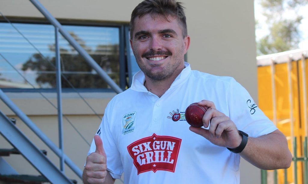 Sean Whitehead claims 10 wickets in an innings [Image- Getty]