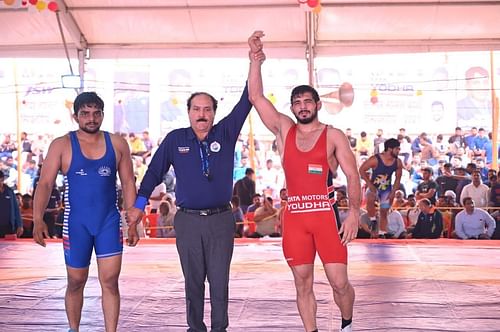 Jitender who represented Railways and hails from Haryana won silver at national championships. (©Rishabh Chauhan)