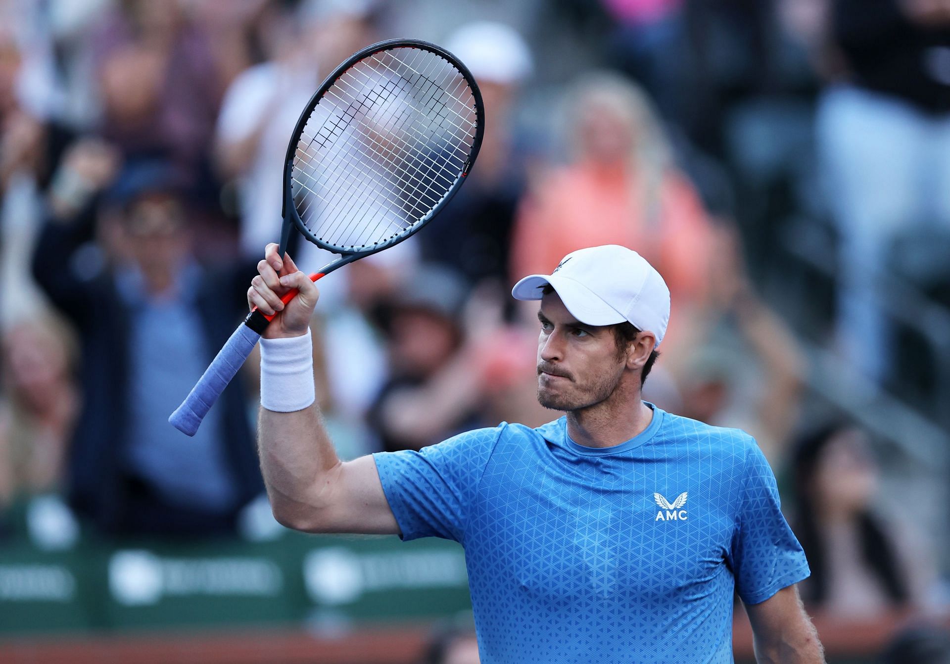 Andy Murray at the 2021 BNP Paribas Open.