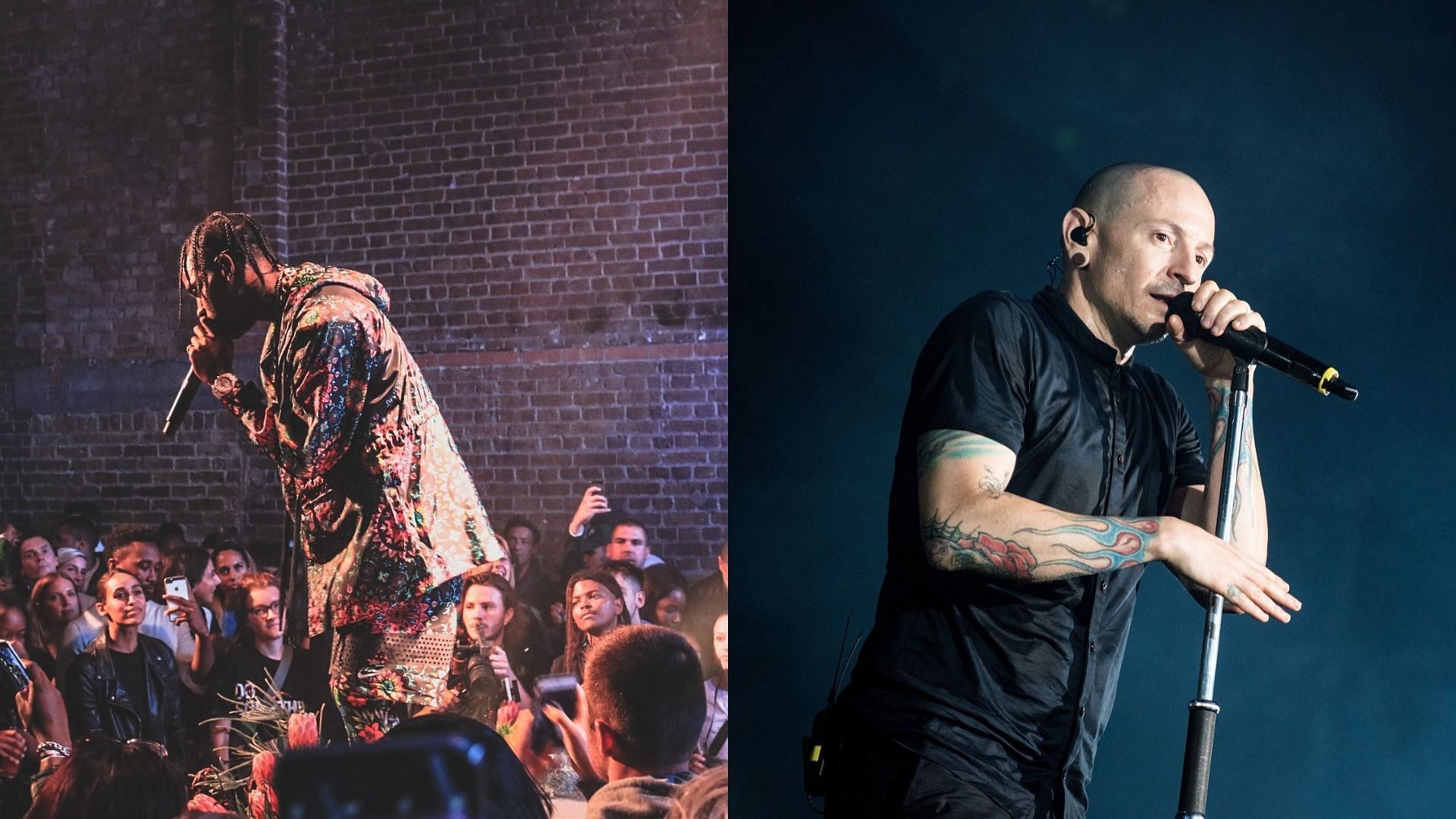 Netizens remember Linkin Park&#039;s concert video amid Astroworld tragedy (Image via Getty)