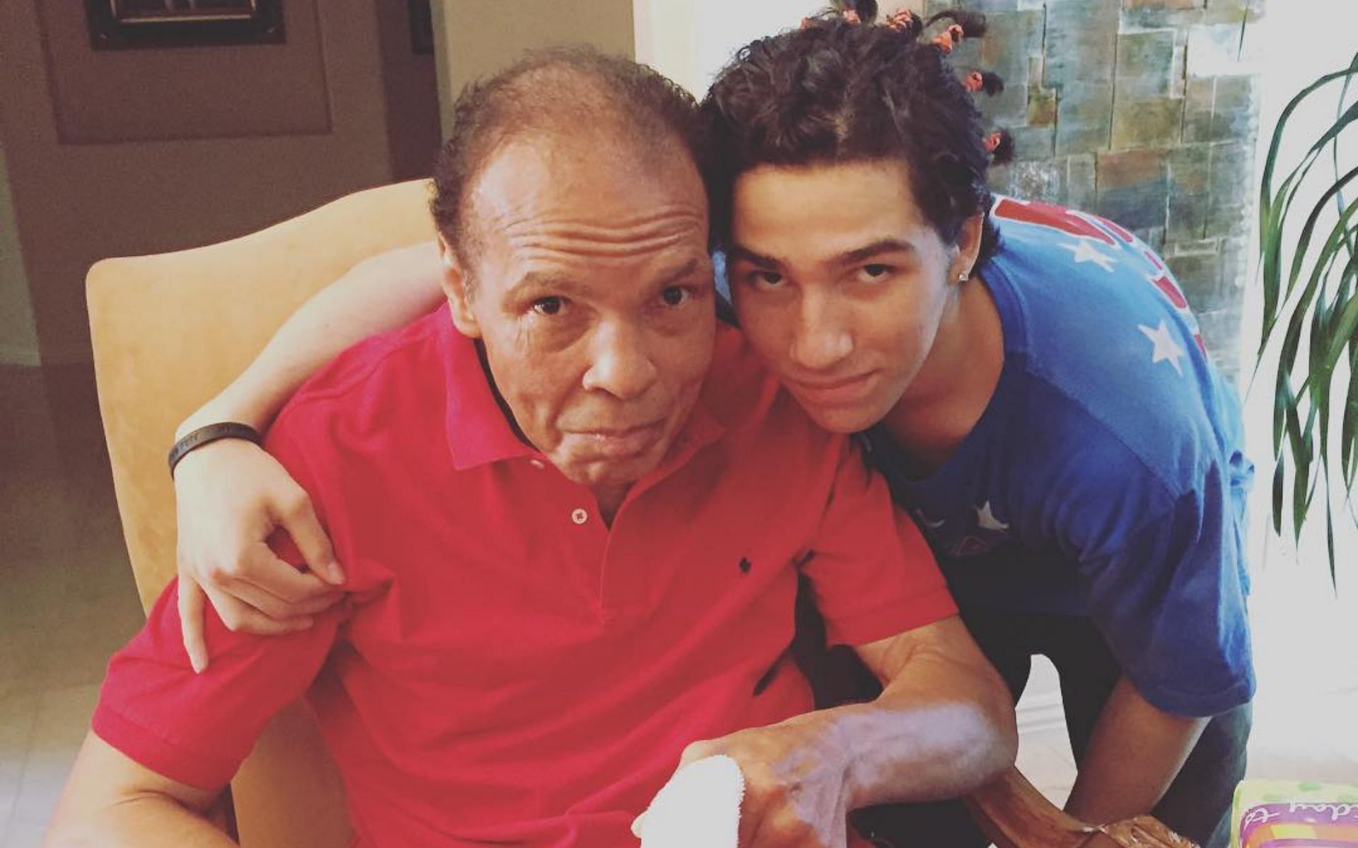 Muhammad Ali (left) &amp; Nico Ali Walsh (right) [Image Credits- @nicoaliwalsh on Instagram]