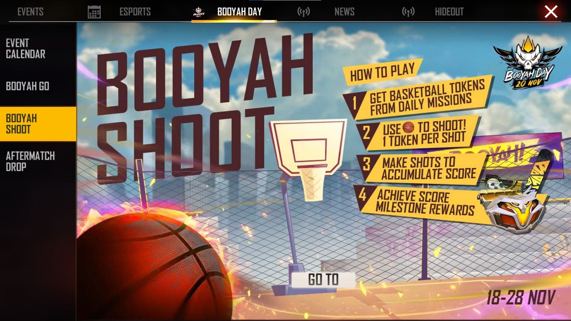 Booyah Shoot will be concluding today in Free Fire (Image via Free Fire)