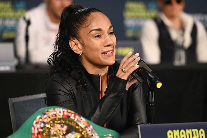 "We are both taking huge risks for your entertainment"; Amanda Serrano hypes her and Jake Paul's card on Showtime