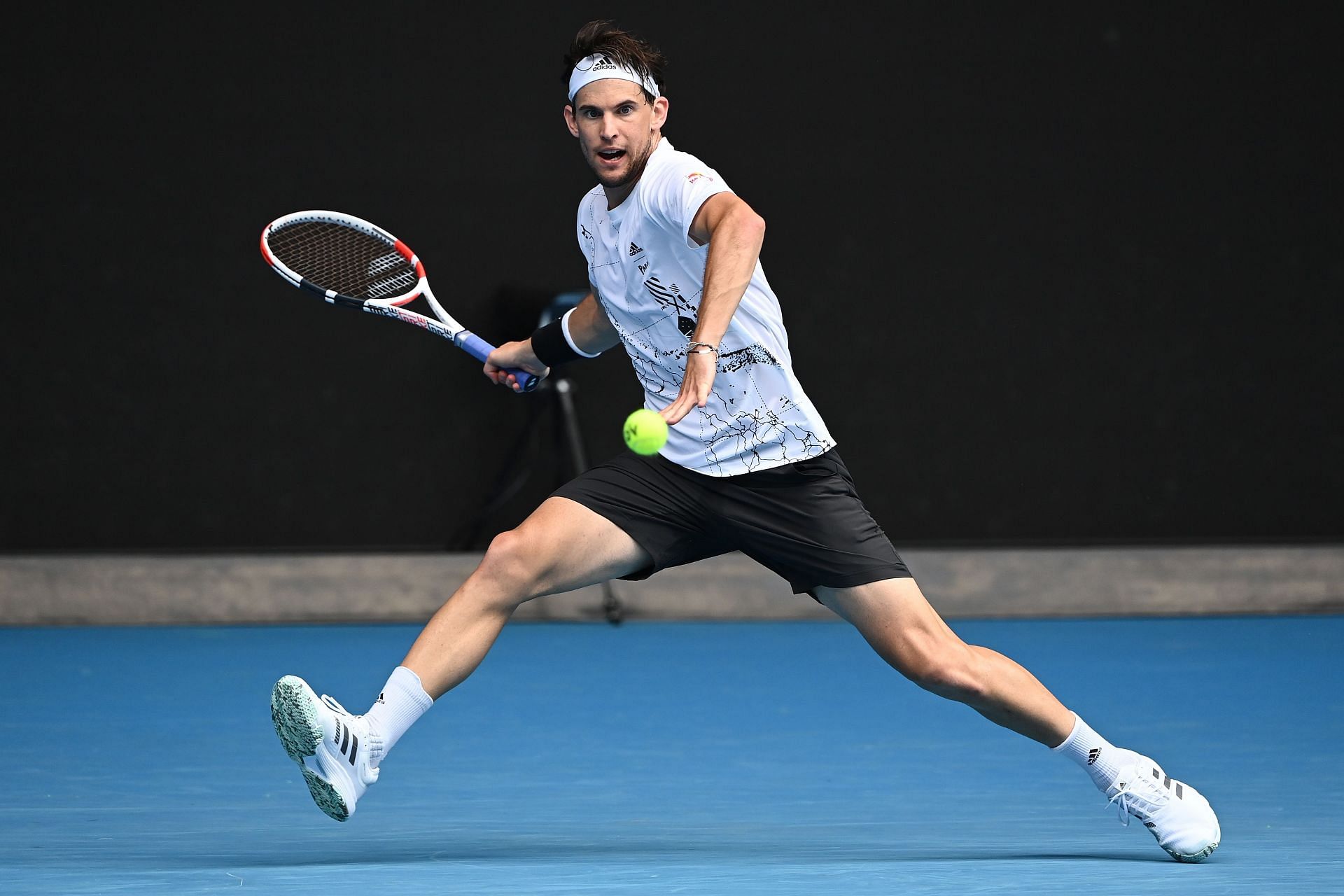 Dominic Thiem at the 2021 Australian Open: Day 1 