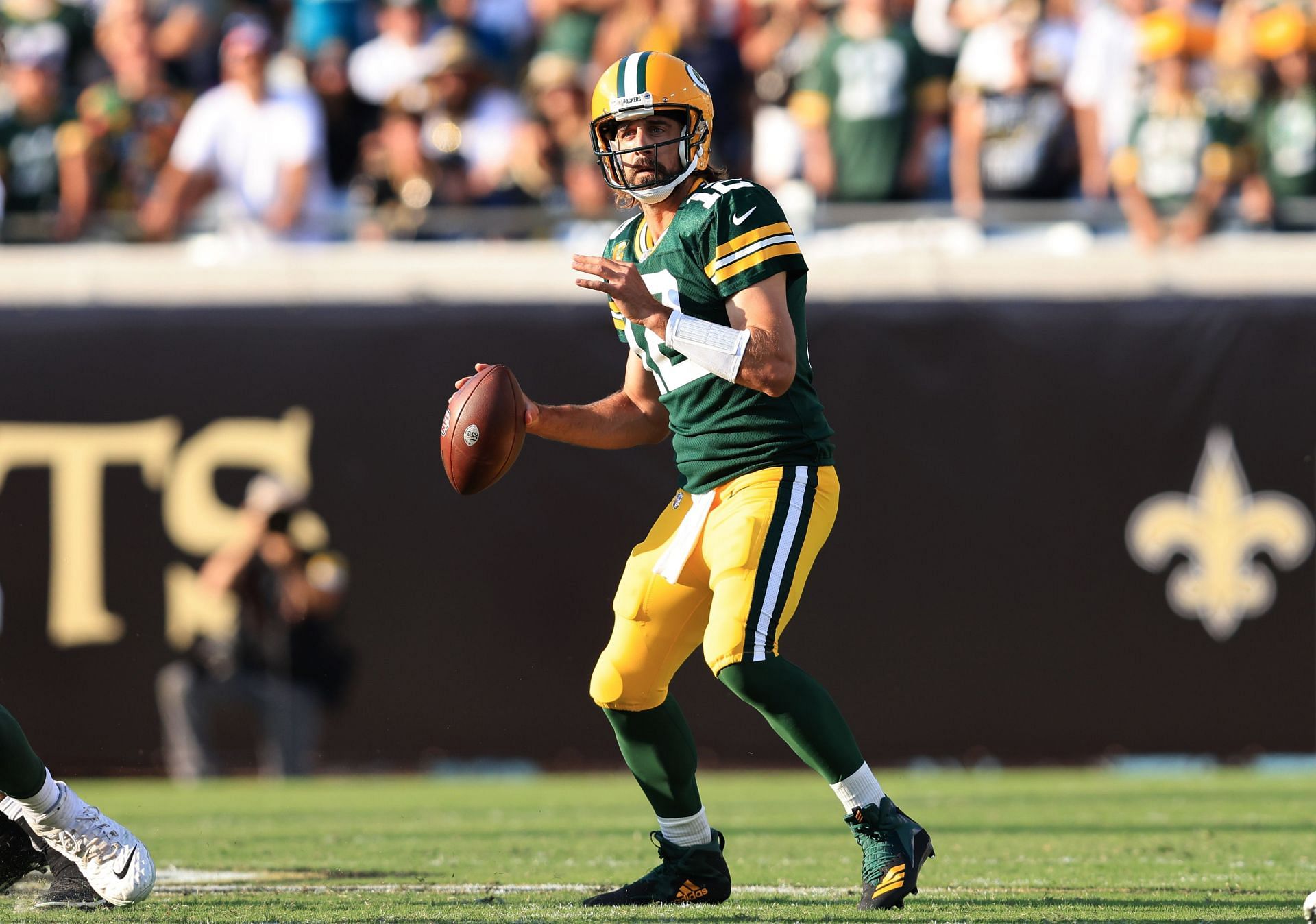 Aaron Rodgers for Green Bay Packers vs. New Orleans Saints
