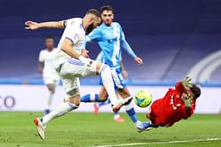 Karim Benzema continues superb form as Real Madrid edge Rayo Vallecano to move atop La Liga table