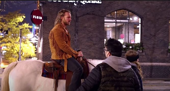 [WATCH] Behind-the-scenes look at Hangman Page's AEW Full Gear entrance