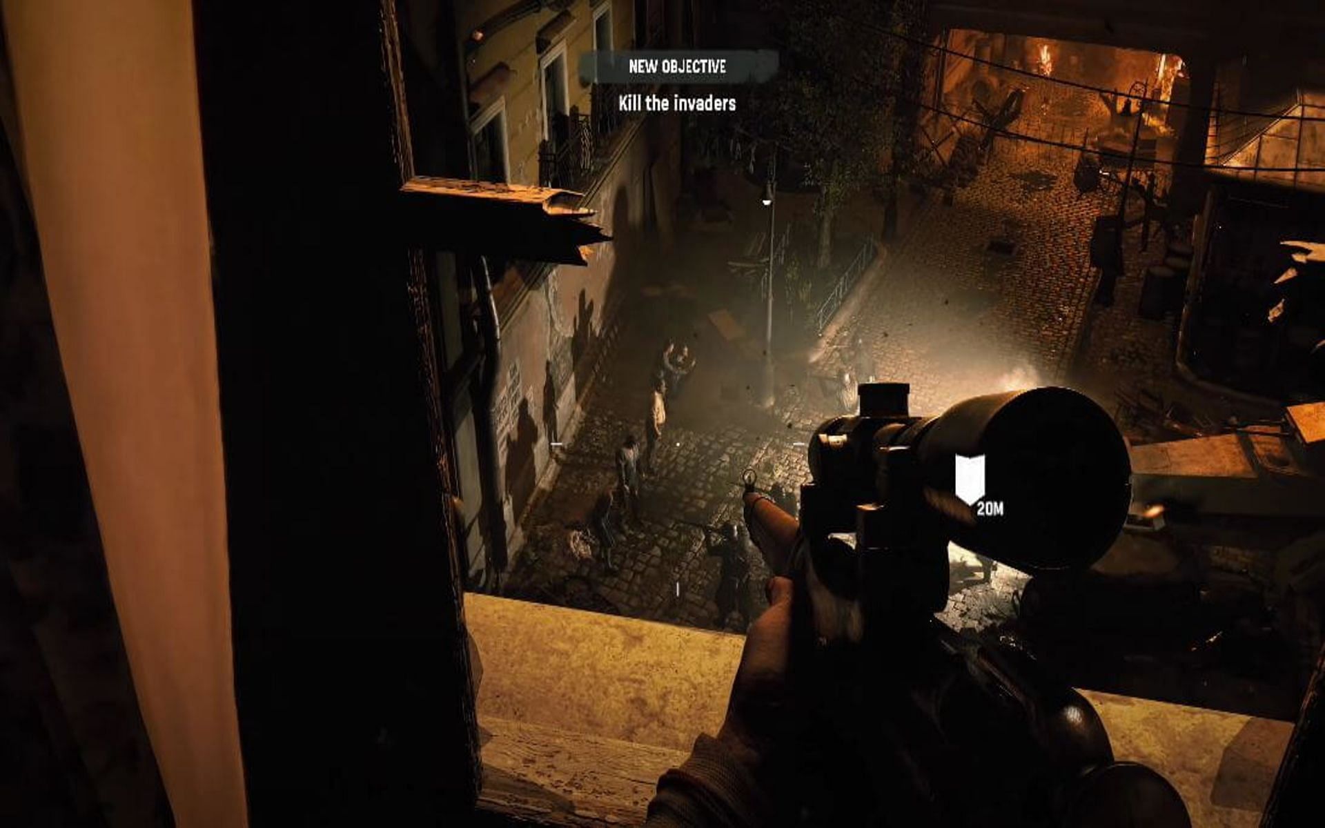 Snipers often need good sensitivity to snap on enemies (Image via Activision)