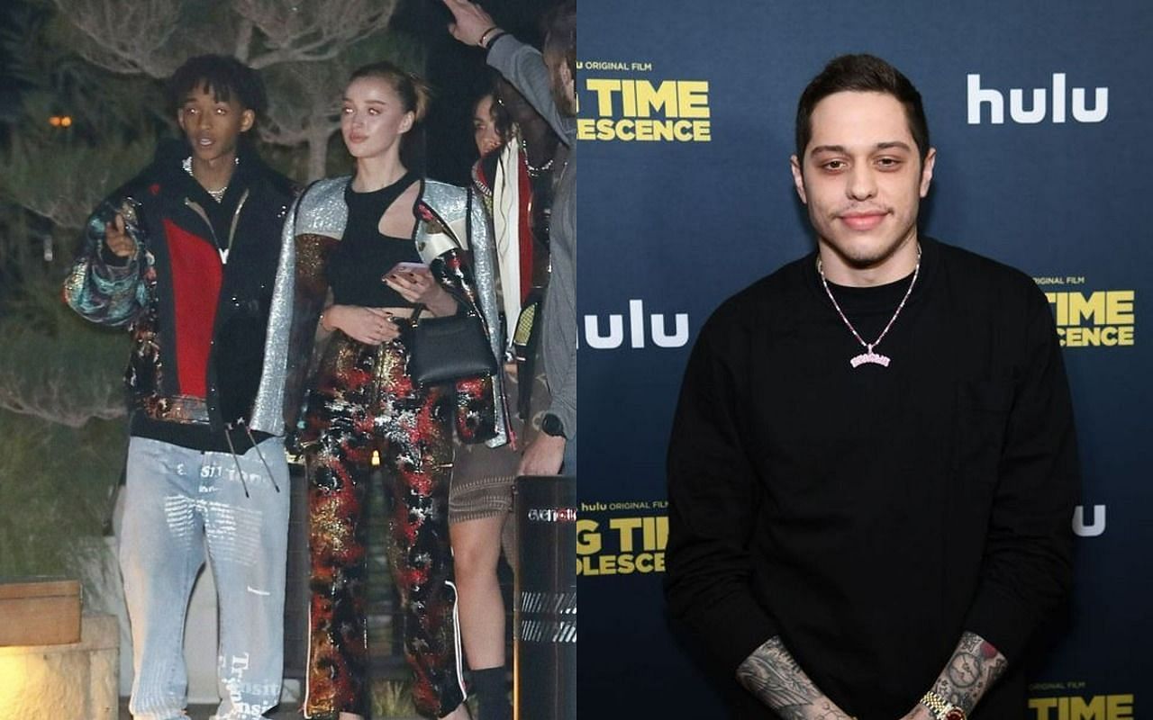 Phoebe Dynevor spotted with Jaden Smith following breakup with Pete Davidson (Image via Getty Images and Backgrid)