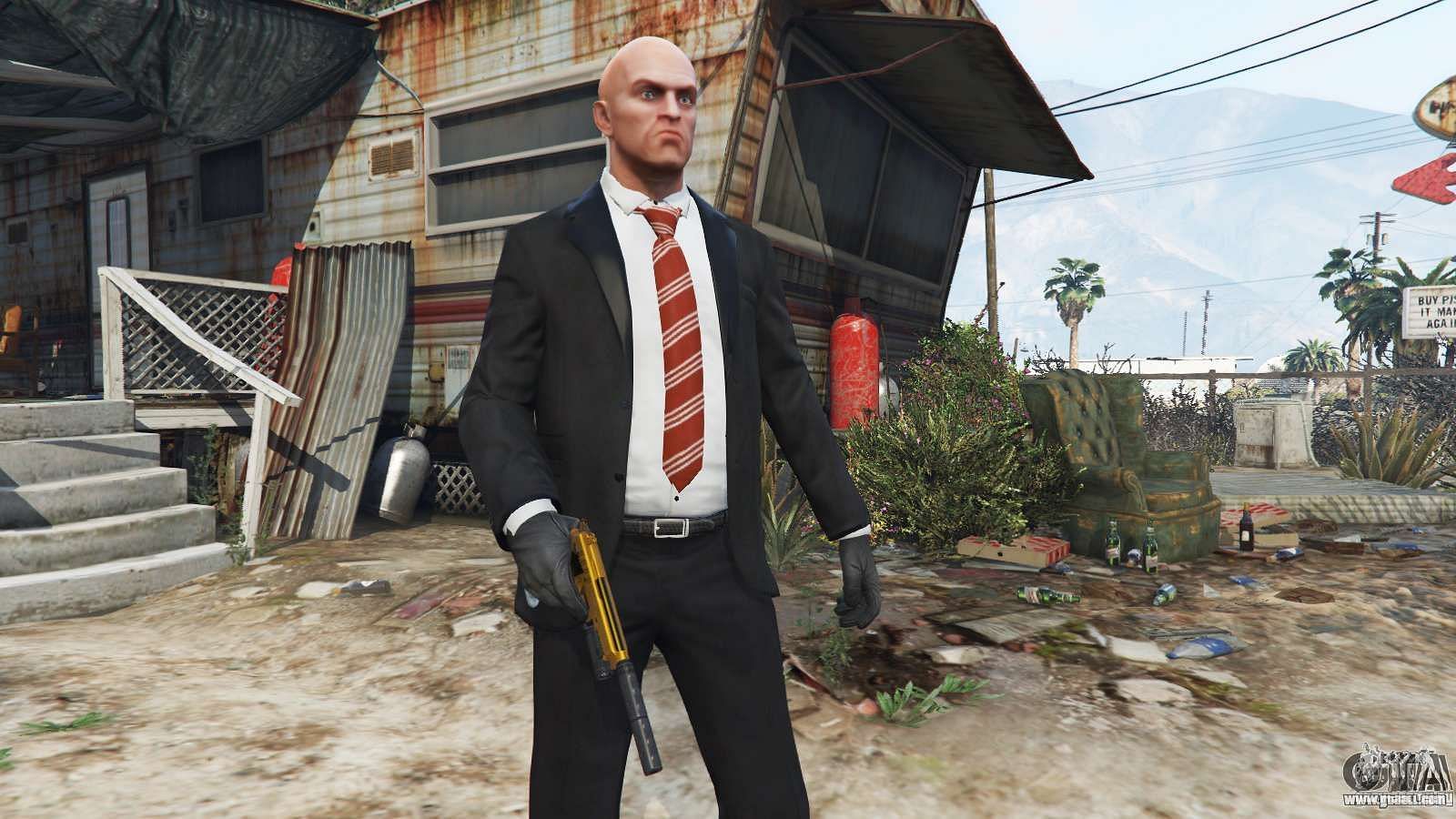 With character replacement mods, players can be anything they want to be (Image via GTAall.com)
