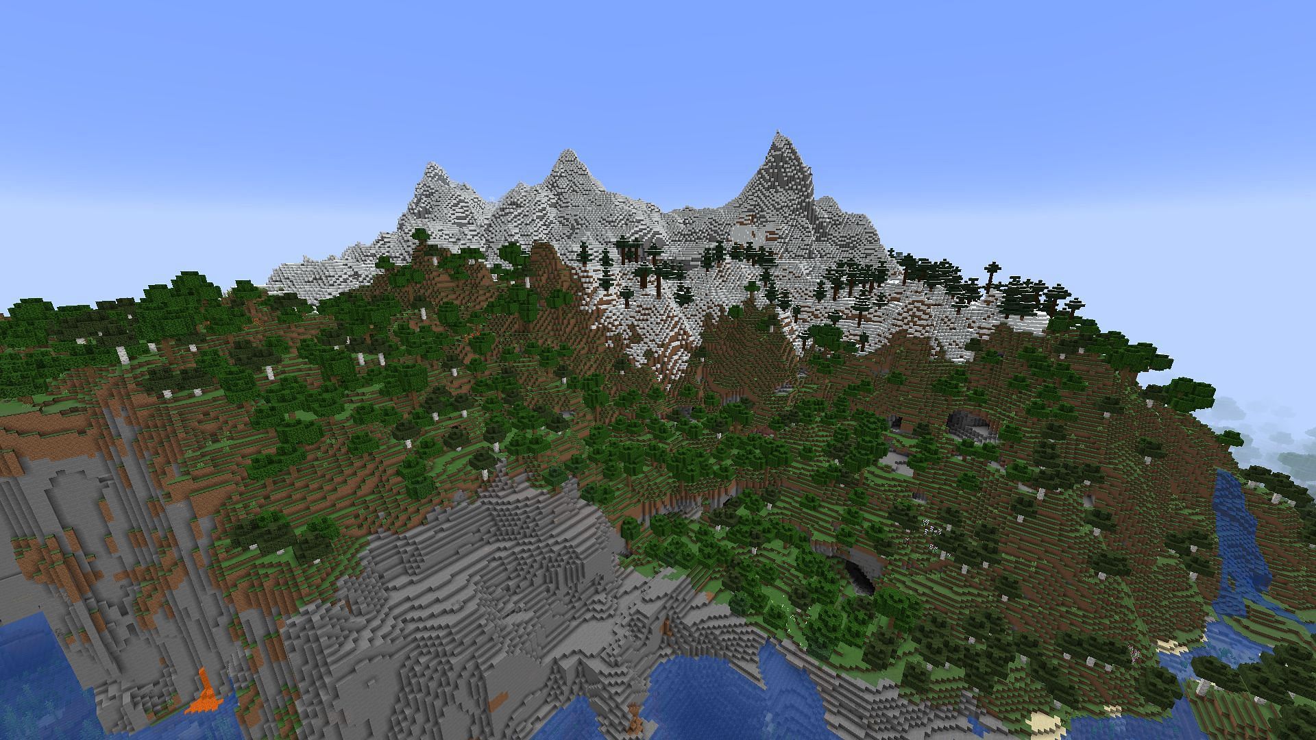 New biomes (Image via Minecraft)