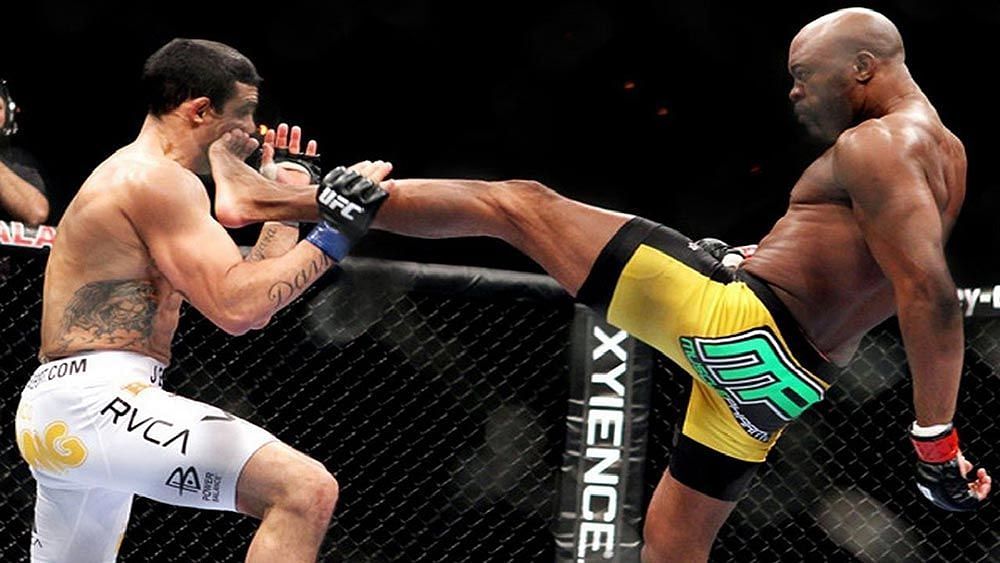 Anderson Silva changed UFC history when he used a front kick to knock out Vitor Belfort at UFC 126