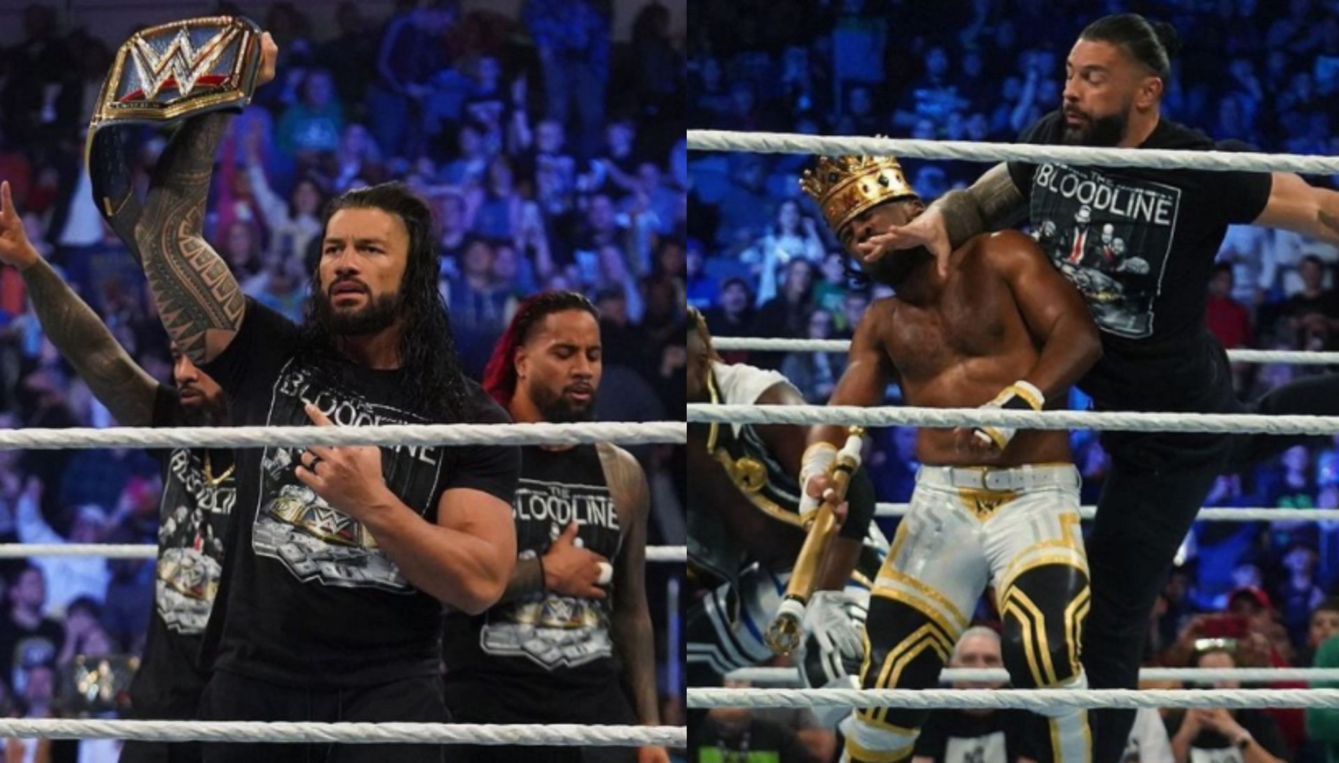 WWE SmackDown में यूनिवर्सल चैंपियन रोमन रेंस की वापसी हुई 