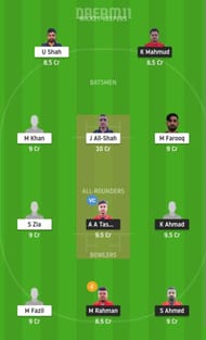 NFCC vs LIZ Dream11 Fantasy Suggestion #1