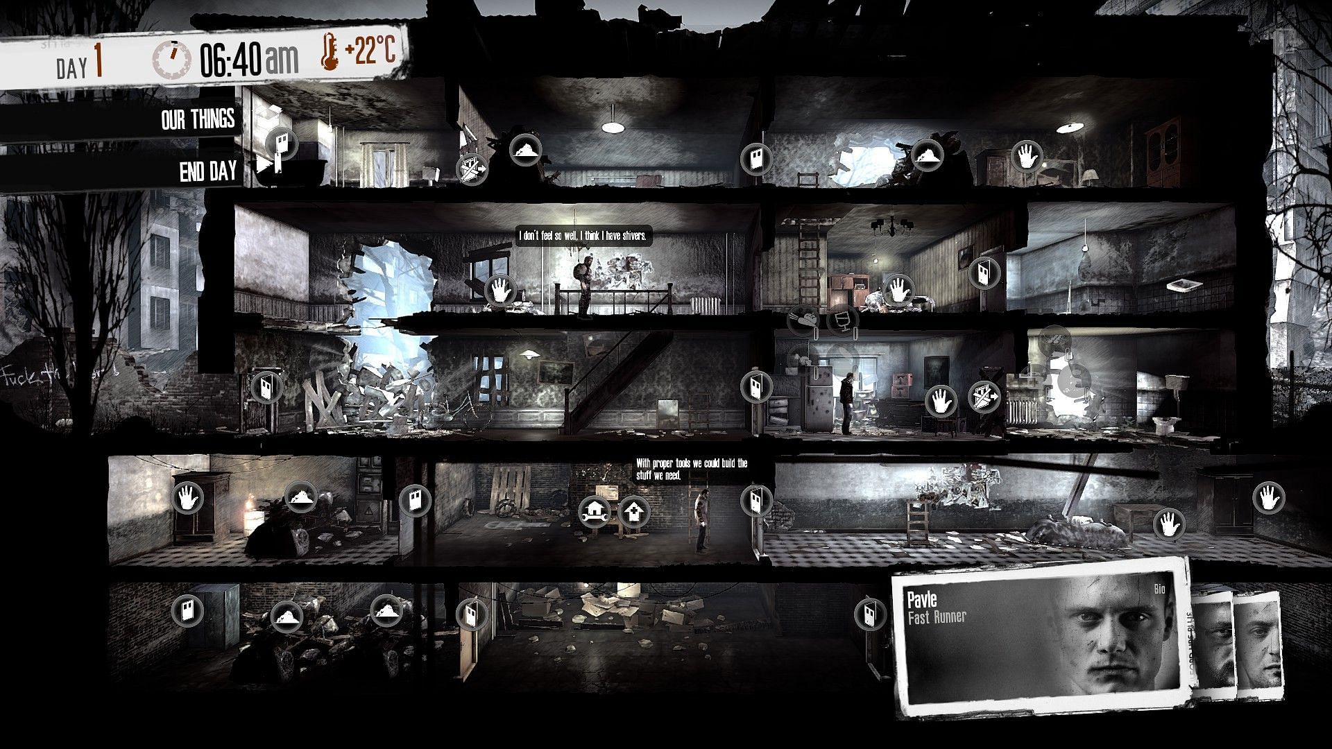 The house (Image via This War of Mine)