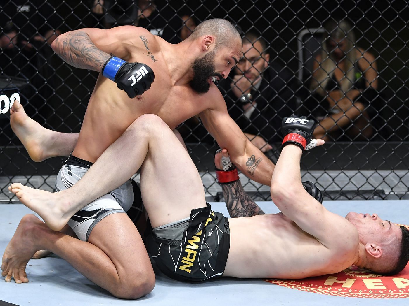 Bruno Silva picked up three UFC wins in violent fashion in 2021.