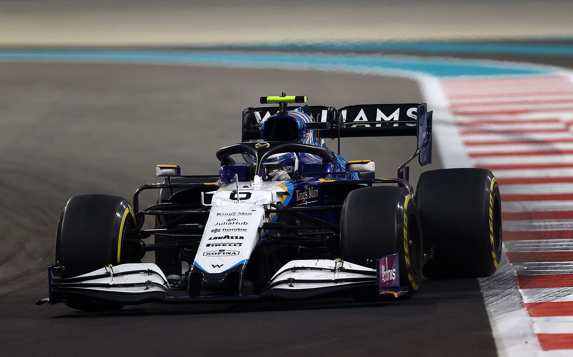 F1 Grand Prix of Abu Dhabi - Nicholas Latifi before the championship-deciding crash.