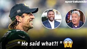 "I'm a toe expert" - Rex Ryan's comment on Aaron Rodgers' toe injury forces Ryan Clark to walk out