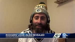 This is Frank - Aaron Rodgers&#039; doppelganger