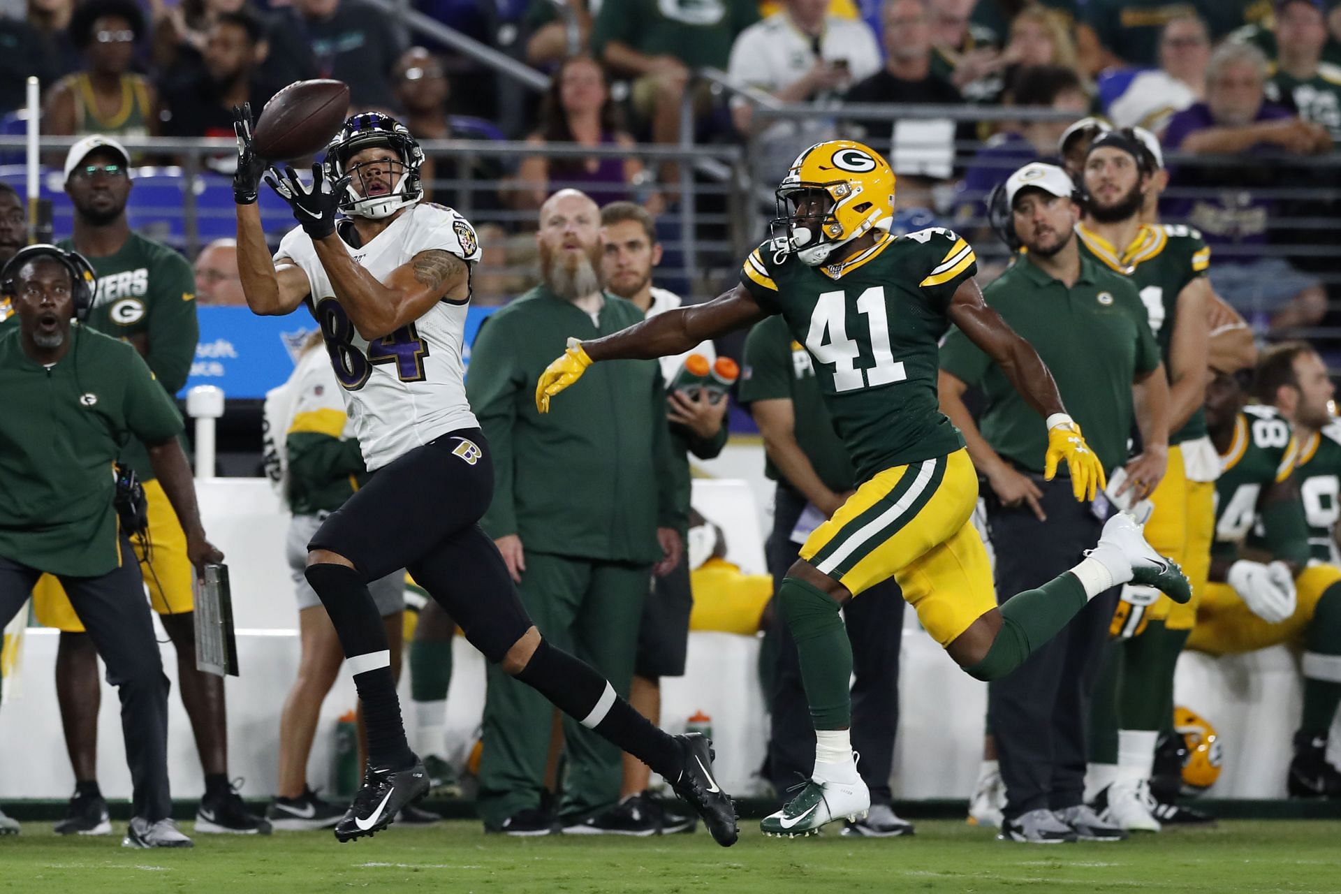 Green Bay Packers v Baltimore Ravens