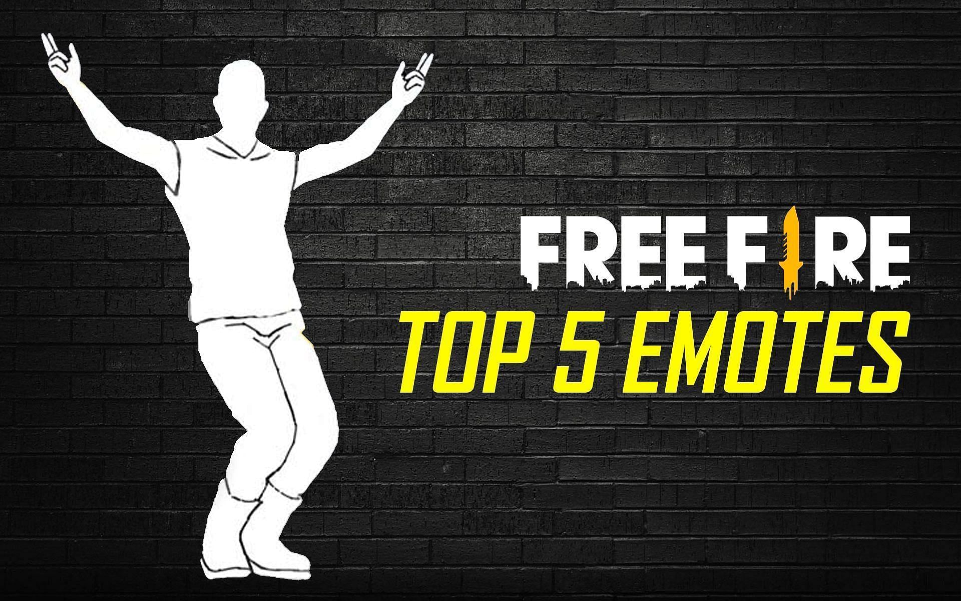 The most popular emotes of all time in Garena Free Fire (Image via Sportskeeda)