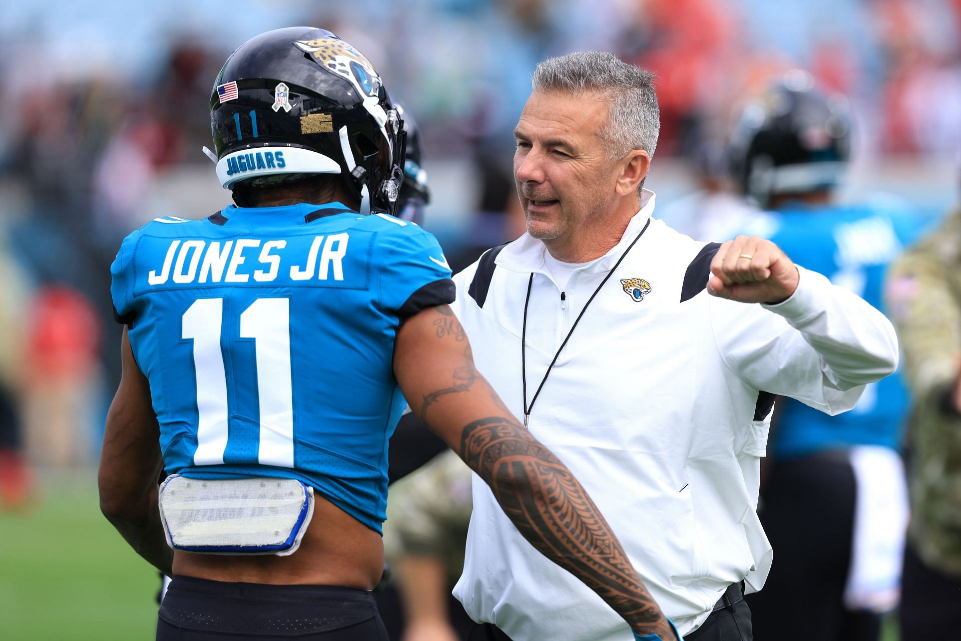 Meyer&#039;s confrontations with Marvin Jones were part of the beginning of the end (Photo: Getty)