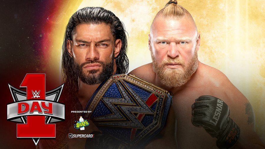 Roman Reigns will face Brock Lesnar at Day 1