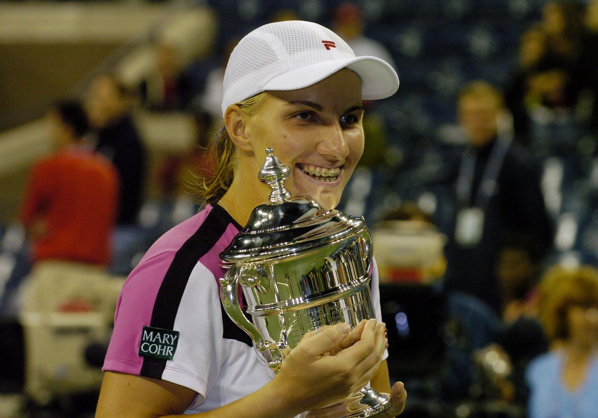 Kuznetsova won her first Grand Slam title at the US Open in 2004