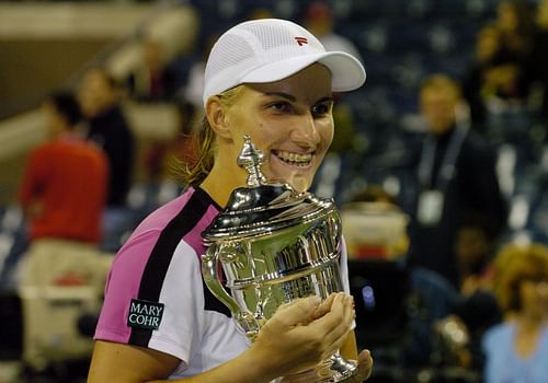 Kuznetsova won her first Grand Slam title at the US Open in 2004