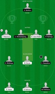 BD-U19 vs SL-U19 Dream11 Fantasy Tip #1