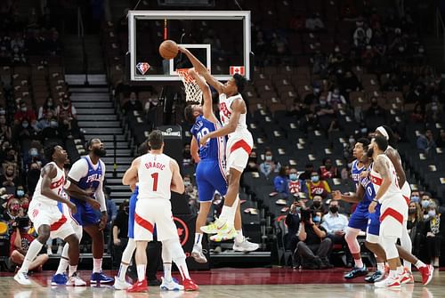 Philadelphia 76ers vs Toronto Raptors