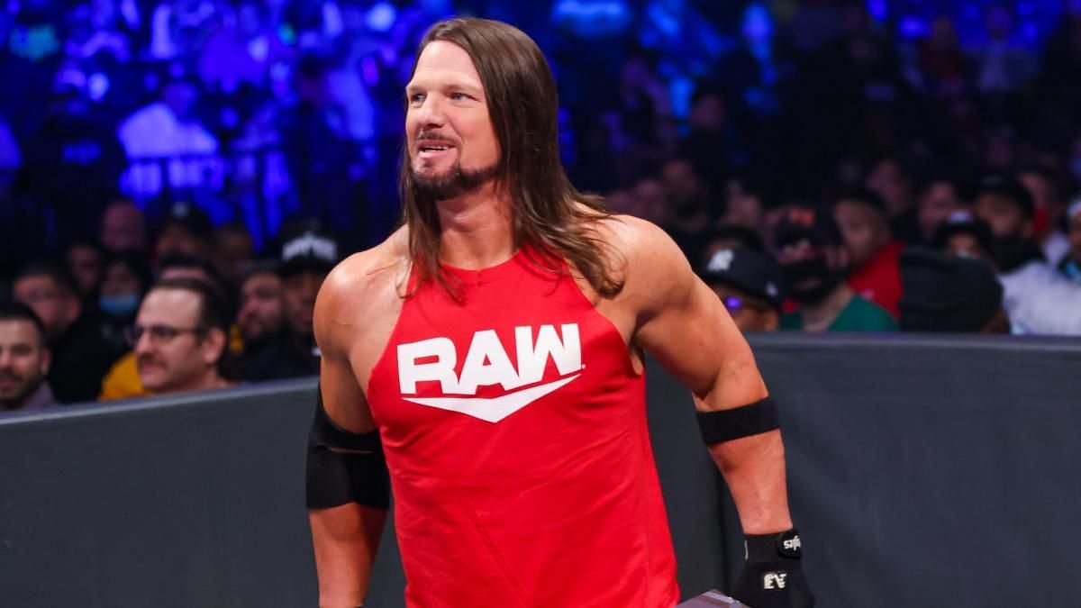 AJ Styles will face Omos on RAW this week!