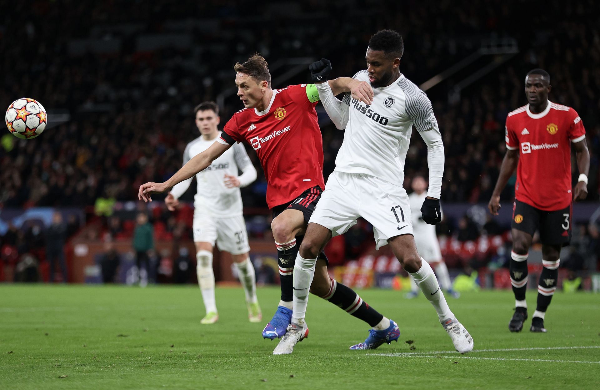 Manchester United and BSC Young Boys played out a 1-1 draw on Wednesday.