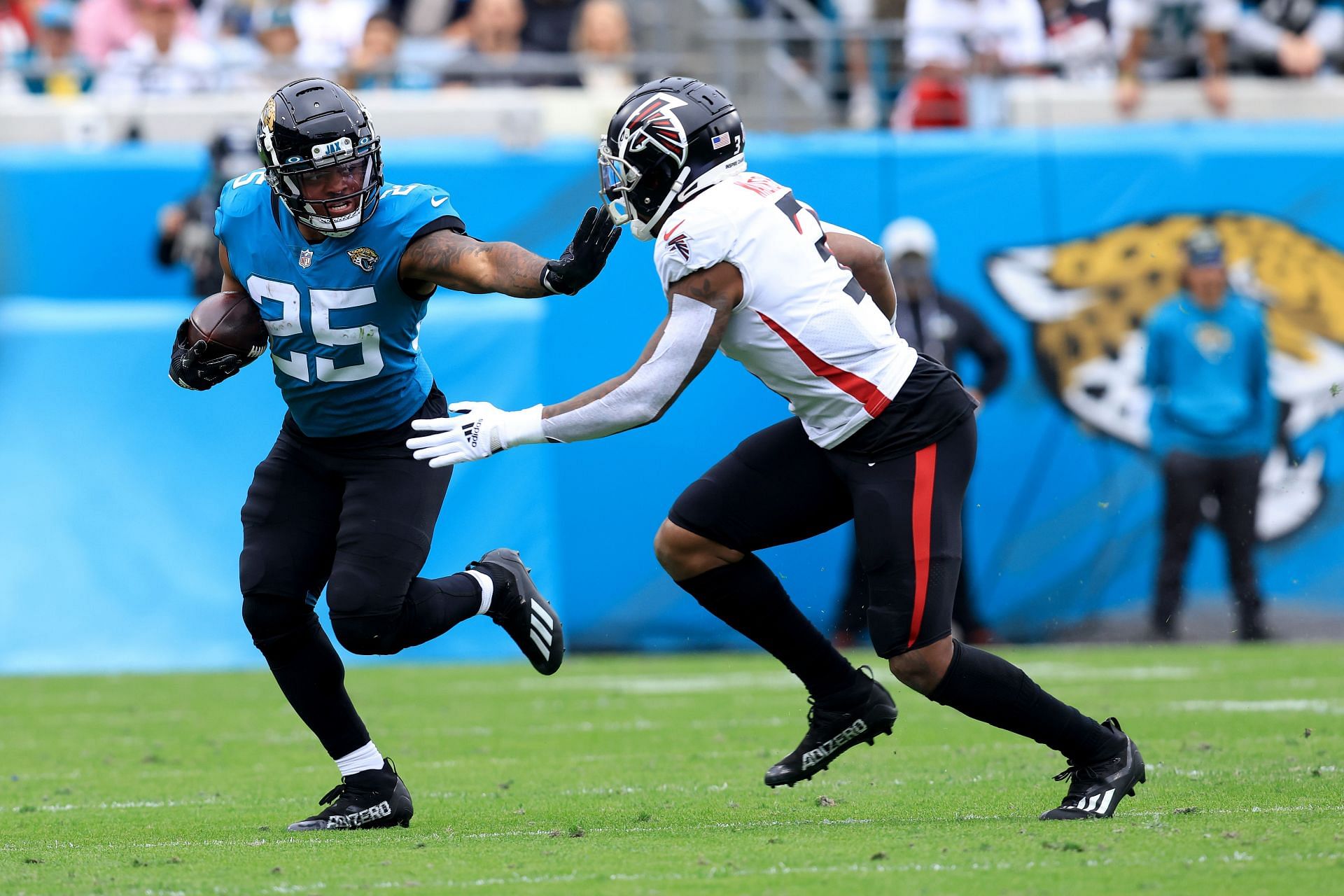 Jacksonville Jaguars RB James Robinson vs Atlanta Falcons