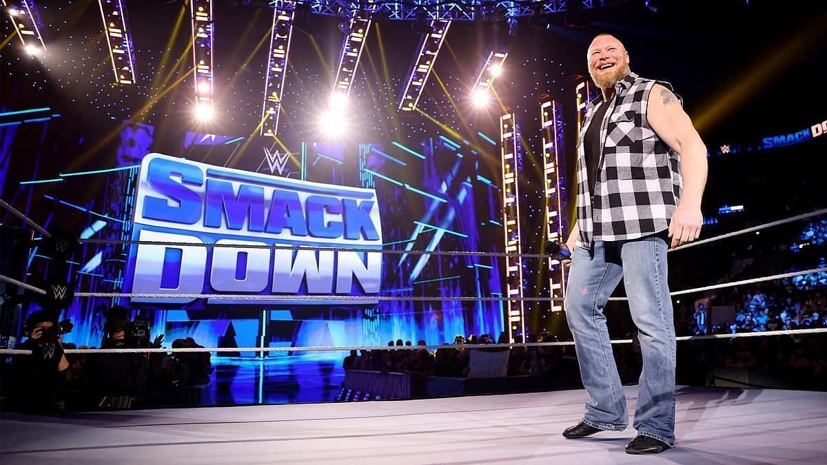 WWE स्मैकडाउन (SmackDown) में इस हफ्ते ब्रॉक लैसनर ने वापसी की