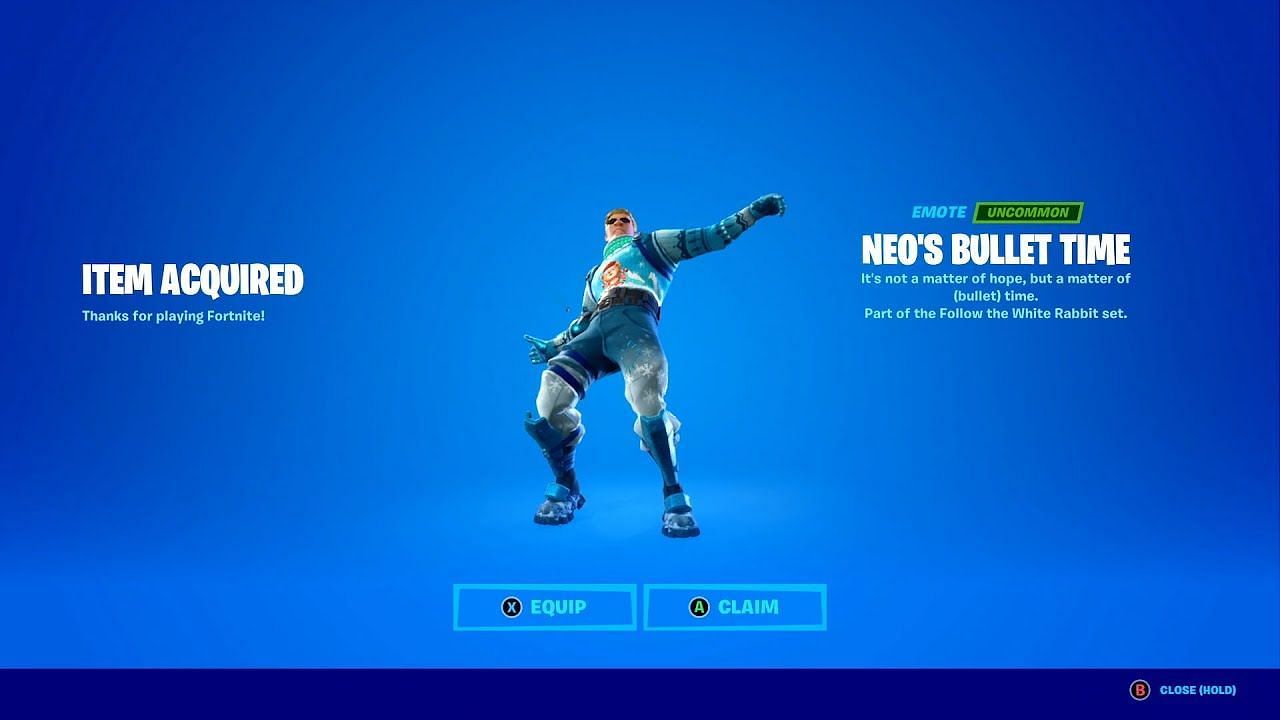 Neo&#039;s Bullet Time has become pay-to-win (Image via Epic Games)