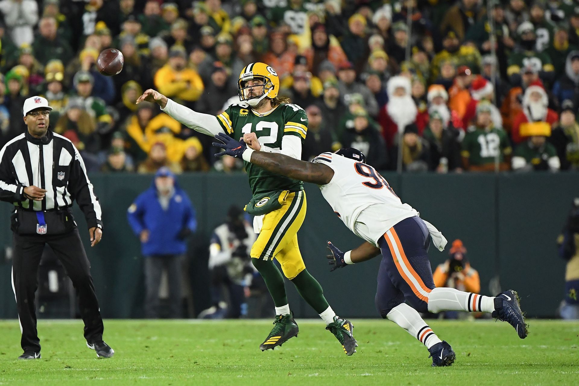 Green Bay Packers quarterback Aaron Rodgers