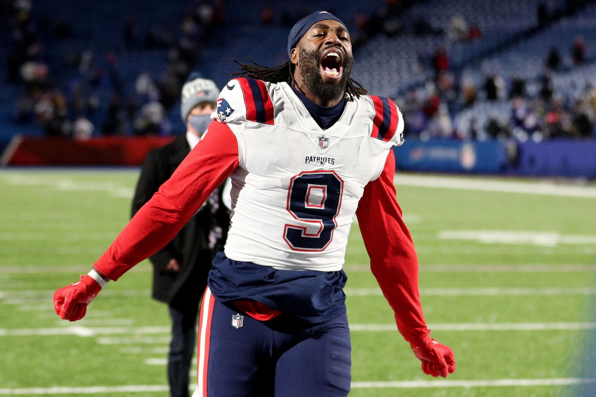 New England Patriots defensive end Matthew Judon