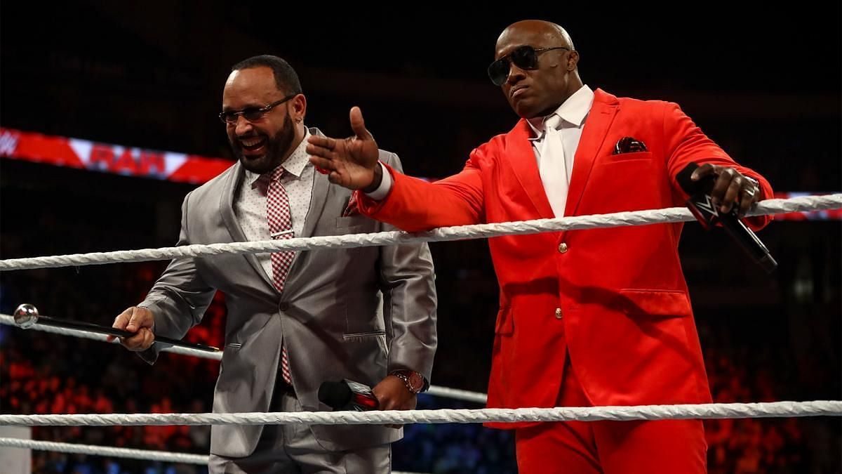 Bobby Lashley and MVP sporting the swag on WWE RAW