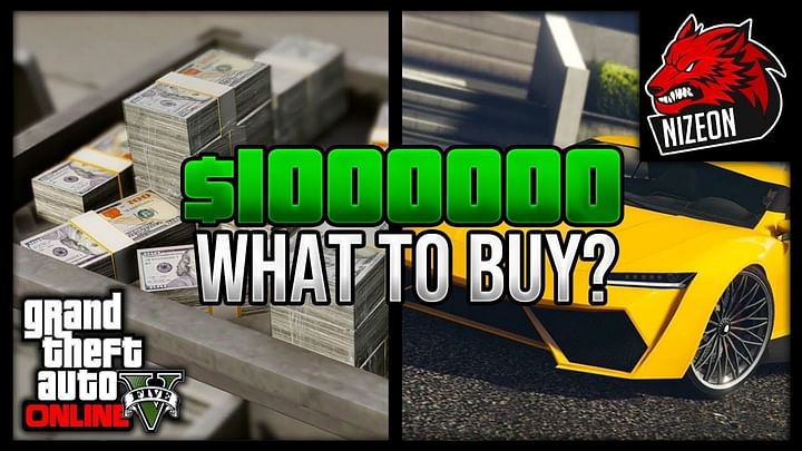 5 most effective ways to spend 1 million GTA$ in GTA Online