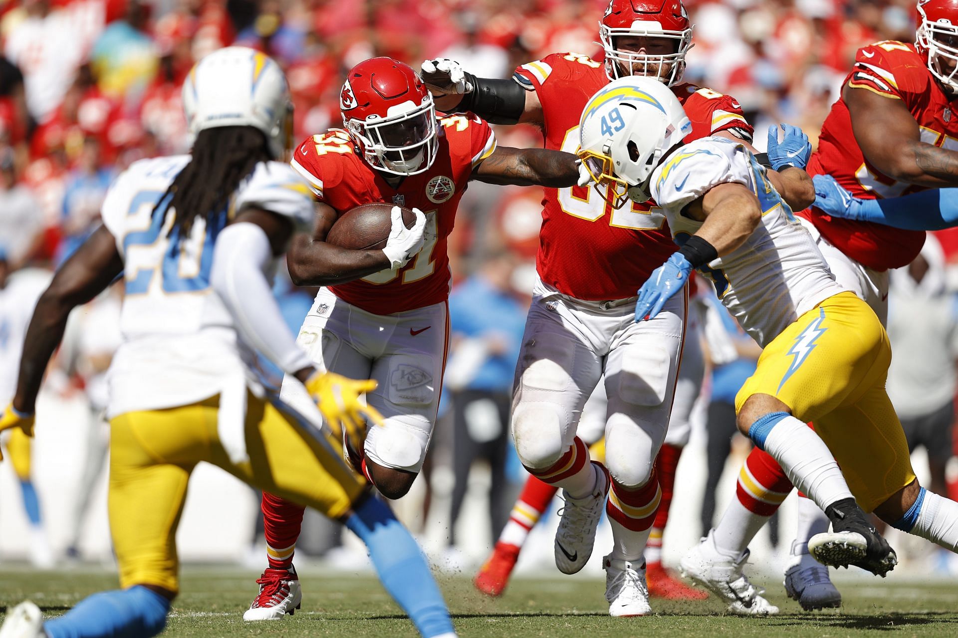 Los Angeles Chargers v Kansas City Chiefs